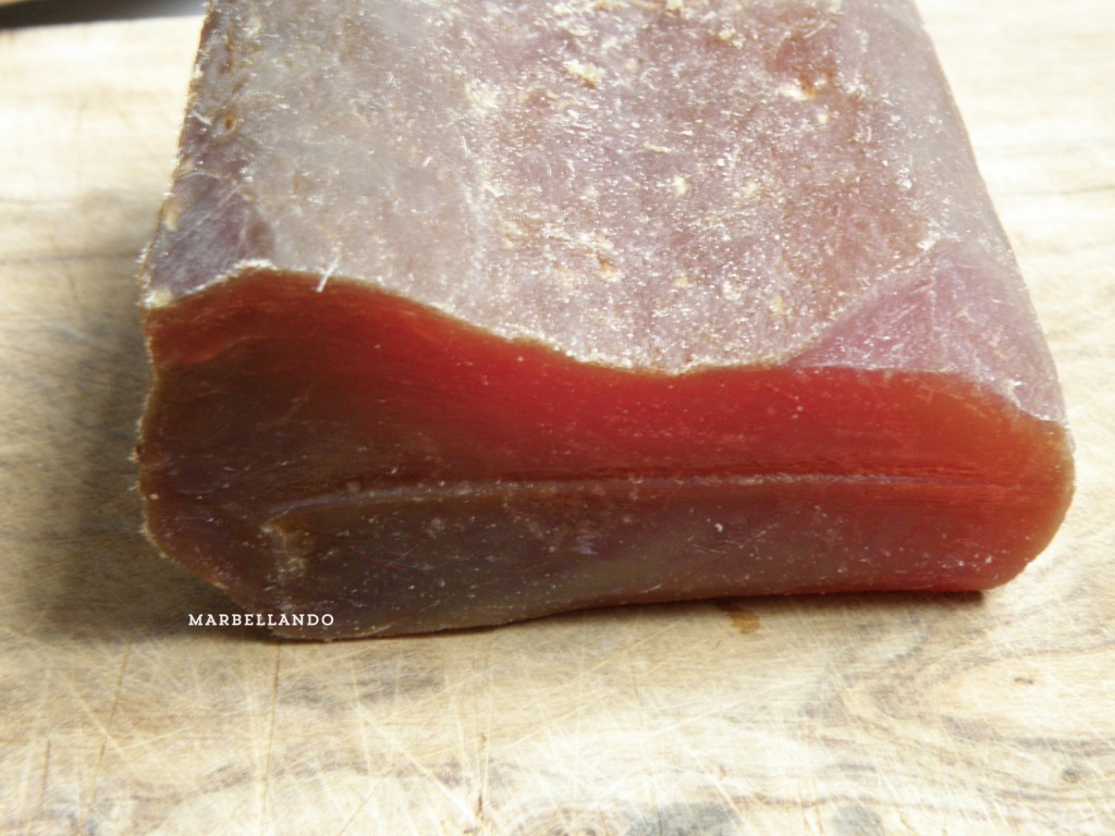 Mojama de atun